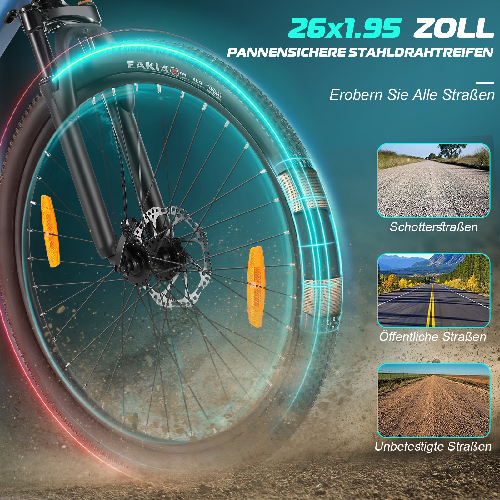 Vivi Electric Bike Pendler Hardtail Electric Mountain Bike