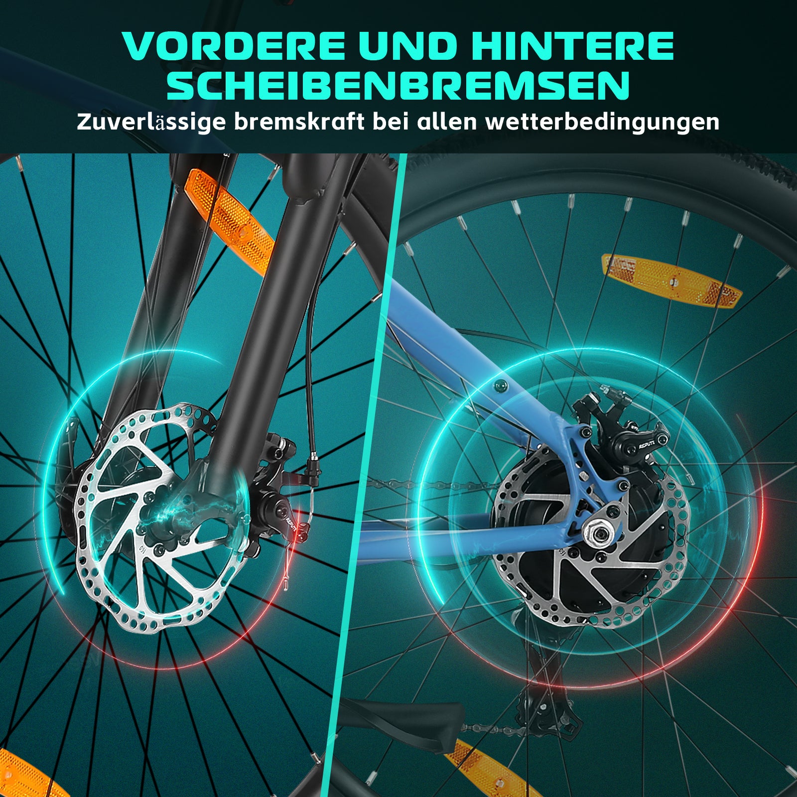 Vivi Electric Bike Pendler Hardtail Electric Mountain Bike