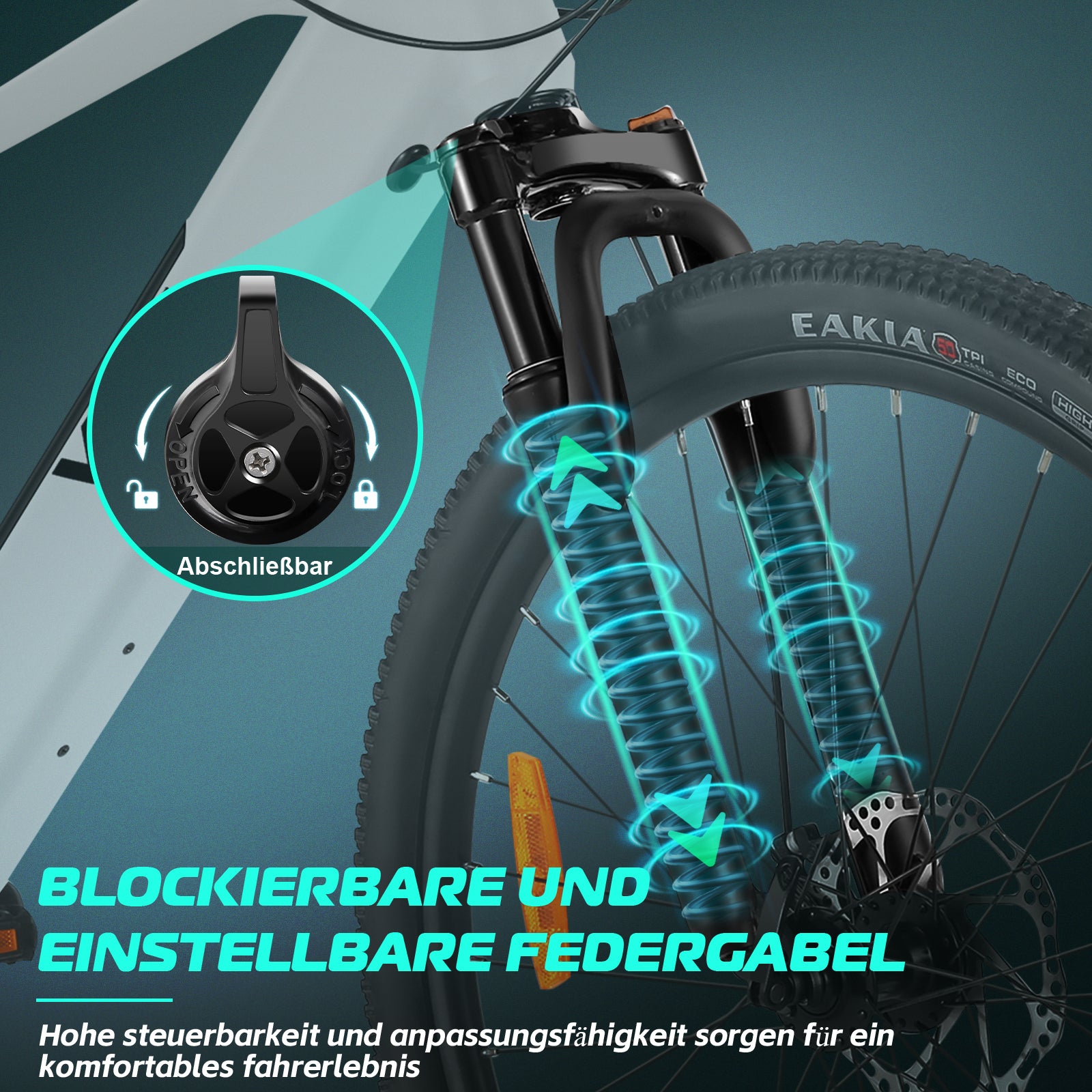 Vivi Electric Bike Pendler Hardtail Electric Mountain Bike