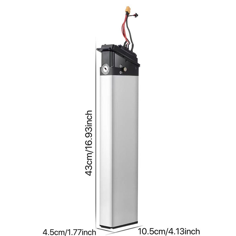 VIVI HA177-06 48V 10Ah lithiumbatteri til Vivi F20F 500W E-cykel