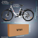 VIVI C26 26 Inch 250W European Electric City Bike City Cruiser Bicycle - Viviebike